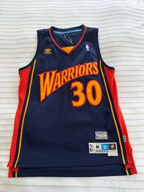 Mitchell & Ness Golden State Warriors 2009/10 Stephen Curry #30 Jersey